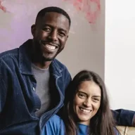 Raffik Baldé e Catarina Inácio