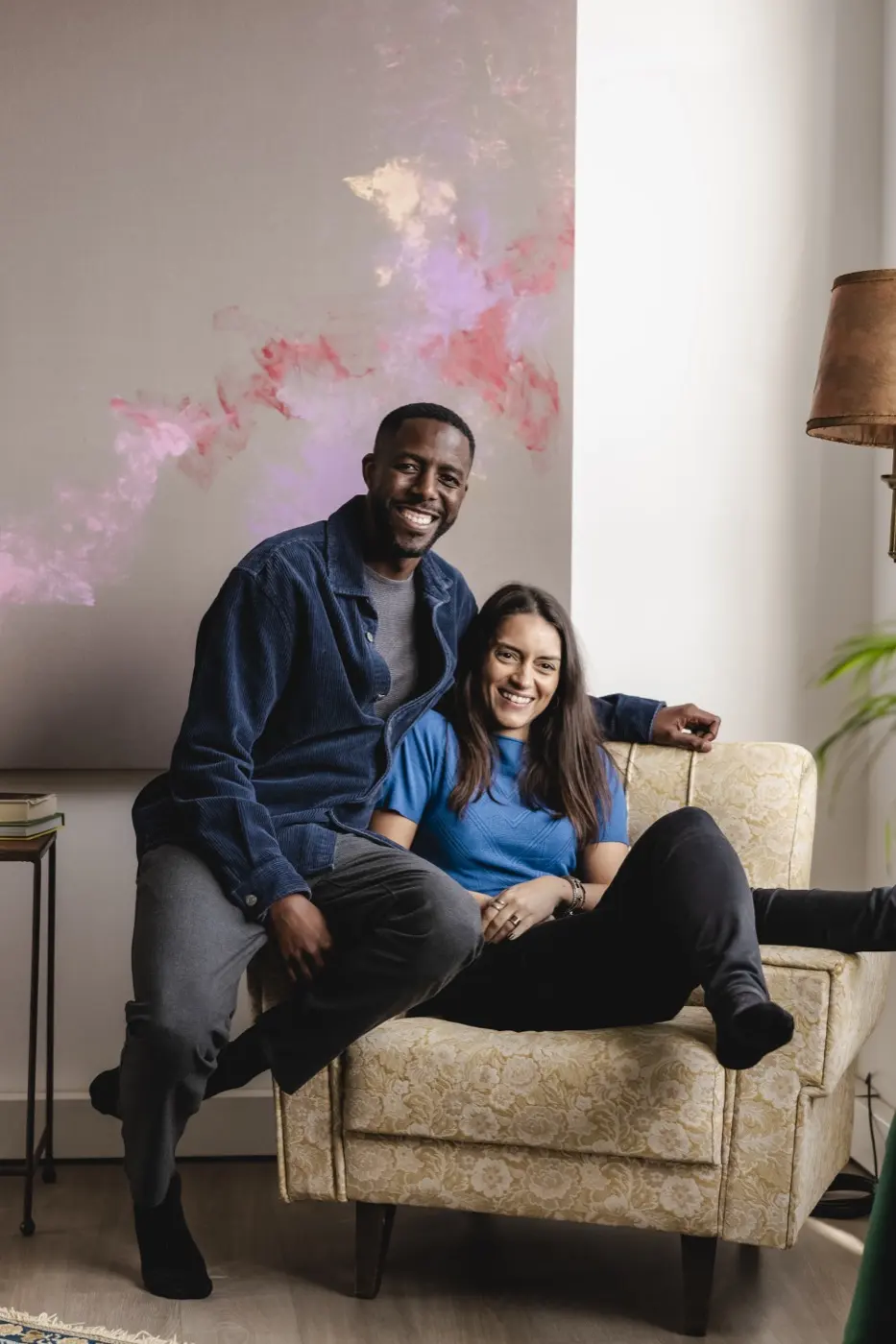 Raffik Baldé e Catarina Inácio, co-fundadores do Que Rico Casal
